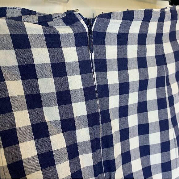 Zara Woman Gingham Wrap Skirt Embroidered Bird NWT Size XS - Picture 15 of 15